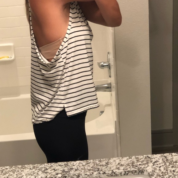 Jockey Razor Back Striped Tank - Picture 2 of 3